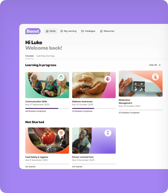 Boost Learn home page