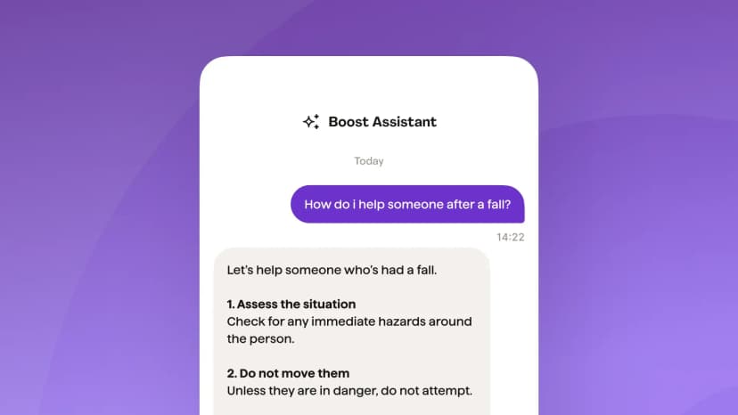 Boost Assistant Card